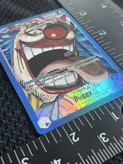Buggy One Piece Card Proxy Leader Alt Art Full Art Foil English - Image 3