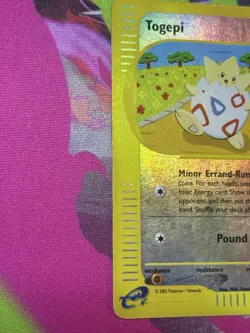 Pokemon TCG Togepi Aquapolis 114/147 Reverse Holo Common Card 2002 - Image 4