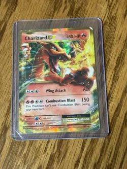 Pokemon Charizard EX Evolutions Ultra Rare Holo 180 HP Basic Card - Image 1