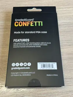 Graded Guard Confetti - Limited Edition Gold Case Protector For PSA Graded Cards - Image 5