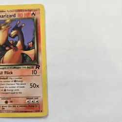 Dark Charizard - 21/82 - Pokemon Team Rocket 1st Edition Rare Card WOTC HP - Image 2