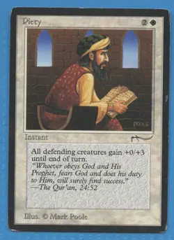 MTG: Arabian Nights: Piety (A) - Image 1