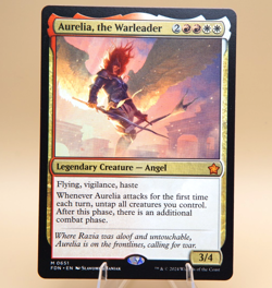 Aurelia, the Warleader | #651 | Mythic | Regular | Foundations | MTG - Image 1