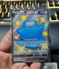 💠 DITTO V - SV118/SV122 - Shiny Vault - Pokemon Sword & Shield: Shining Fates - Image 1