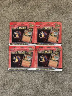 Pokemon TCG - 4x Ascended Heroes Tech Sticker Collection (Charmander) - Sealed - Image 1