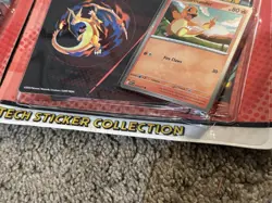 Pokemon TCG - 4x Ascended Heroes Tech Sticker Collection (Charmander) - Sealed - Image 3