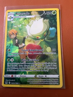 CARTE POKEMON ROSERADE TG02/TG30 FR ULTRA RARE EB ORIGINE PERDUE - NM - Image 1