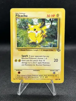 Pokemon TCG - Jungle Set - Pikachu 60/64 -Unlimited MP/HP - Image 1