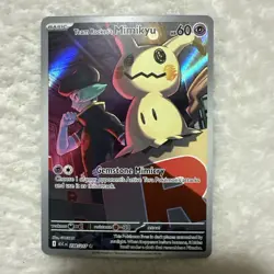 ‼Team Rocket’s Mimikyu 238/217 Ascended Heroes Pokemon TCG Full Art English - Image 1
