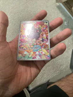 2023 Pokemon SV Paradox Rift Morpeko Illustration #206/182 NM - Image 3