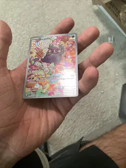 2023 Pokemon SV Paradox Rift Morpeko Illustration #206/182 NM - Image 5