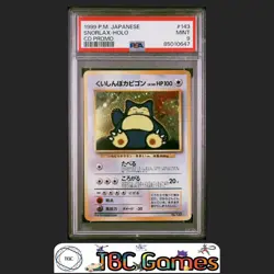 Snorlax CD Promo Holo Japanese #143 PSA 9 - Image 1