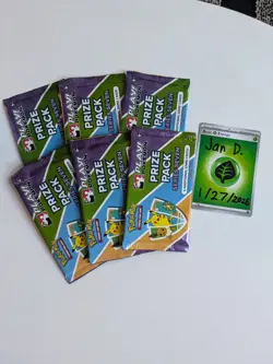 Pokemon TCG Play! Prize Pack Series 7 - Sealed Lot Of Six Packs - Image 1