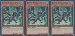 3x Black Metal Dragon | RA04-EN016 | UR | 1st Ed | NM | YuGiOh - Image 1