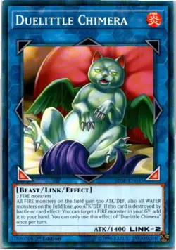 Duelittle Chimera #SDSB-EN045 Yugioh Lightly played 1st Edition - Image 1