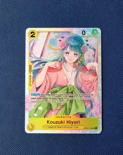 Kouzuki Hiyori OP06-106 Super Rare Foil One Piece - Image 1