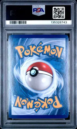 2007 POKEMON DIAMOND & PEARL SECRET WONDERS #132 HONCHKROW LV. X-HOLO PSA 8 - Image 2