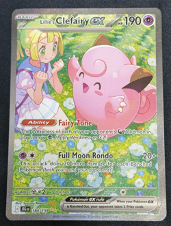 LILLIE'S CLEFAIRY EX JOURNEY TOGETHER SIR #184/159 - NM - 2025 POKEMON - Image 1