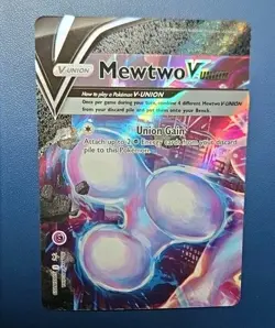 Mewtwo V-UNION [Set of 4] SWSH: Sword & Shield Promo Cards Holo - Image 2