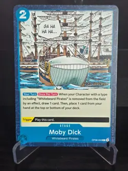 One Piece Card Game - Moby Dick (Pre-Release) OP08-056 C - NM - Image 1