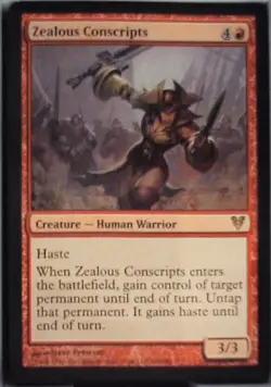 Zealous Conscripts - Avacyn Restored: #166, Magic: The Gathering Nm C252 - Image 1