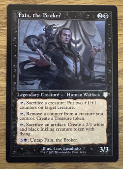 MTG The Brothers' War Commander, Fain, the Broker - Image 1