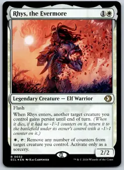 Rhys, the Evermore Foil R Lorwyn Eclipsed 32 NM - Image 1