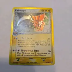 Kabutops 9/110 (Delta Species) - EX Holon Phantoms Holo Rare Pokemon TCG NM - Image 1