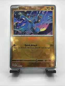 Riolu (Poke Ball Pattern) 050/131 Pokemon TCG SV8.5: Prismatic Evolutions - Image 2