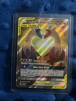 Pokemon Latias & Latios GX Alternate Art Lovebirds Sun and Moon - Image 3