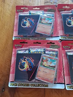 Ascended Heroes Tech Sticker Collection Lof of 6 Charmander Pokemon TCG - Image 2