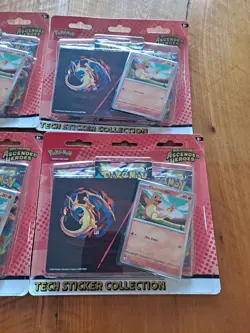 Ascended Heroes Tech Sticker Collection Lof of 6 Charmander Pokemon TCG - Image 4