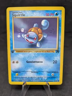 Squirtle - Team Rocket (TR) 1ST Edition - Pokemon TCG - ITALIAN - MP - Image 1