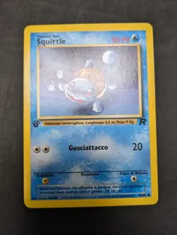 Squirtle - Team Rocket (TR) 1ST Edition - Pokemon TCG - ITALIAN - MP - Image 2