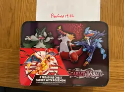 Pokemon TCG Charizard/Scarlet and Violet Collectors Treasure Chest Booster Packs - Image 2