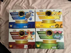 Pokemon 20th Anniversary Generations Red And Blue Collection Set- 4 Sealed Boxes - Image 4