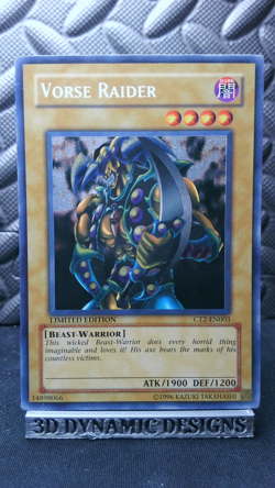 | Yugioh Vorse Raider CT2-EN003 Secret Rare 2005 Collectors Tin NM- 🔥 | - Image 1