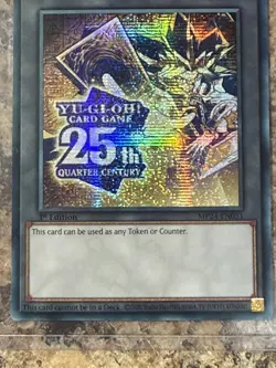 Yugioh - Token MP24-EN051 Prismatic Secret Rare 1st Edition M/NM Condition - Image 2