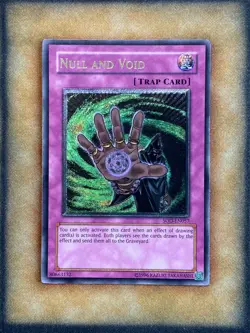 Yugioh Null and Void SOD-EN057 Ultimate Rare NM - Image 1