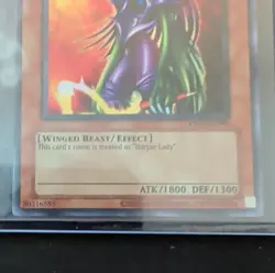 Konami Cyber Harpie Lady RP01-EN096 Retro Pack 2020 Holo Winged Beast/Effect - Image 4