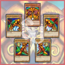 EXODIA THE FORBIDDEN ONE CARD DECK COMPLETE PIECES YuGiOh🔥 - Image 1