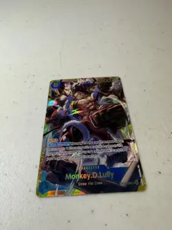 Monkey.D.Luffy OP11-118 SEC - One Piece TCG - English Card Near-Mint Secret Rare - Image 2