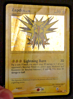 Zapdos Supreme Victors 150/147 Secret Rare Holo Pokemon Card 2009 - Image 2