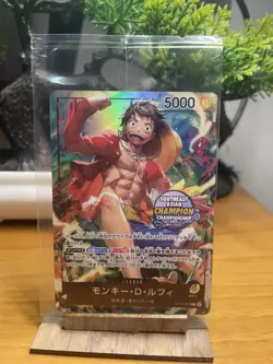 One Piece Card Game Monkey D Luffy ST13-003 Sealed Promo Japanese - Image 1