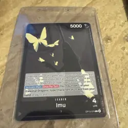 Imu OP13-079 L Leader English One Piece Card Game OPTCG NM - Image 1