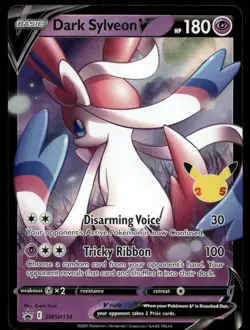 Dark Sylveon V Promo SWSH: Sword & Shield Promo Cards SWSH134 NM - Image 1