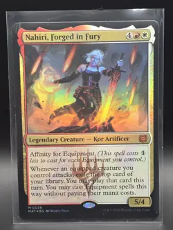 MTG - Nahiri, Forged in Fury - FOIL - MAT 36 -NM - 4RW - Image 1