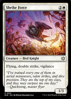 [MTG] Shrike Force (0031) (BLB) LP-HP - Image 1