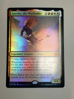 Aurelia, the warleader - Foil - English - MTG 2X2 - Image 2