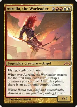 Aurelia, the Warleader Gatecrash LP MTG - Image 1